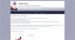 Desktop Screenshot of malle-pietje.com